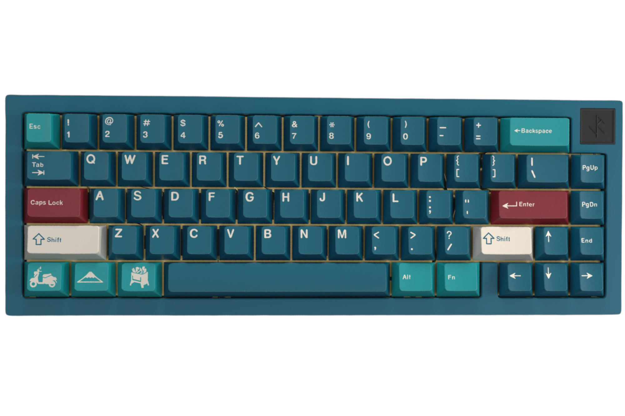 KEYKOBO MOTOSU LAKE R2 キーキャップ Base+Scarf IN-STOCK) KeyKobo Lake Motosu